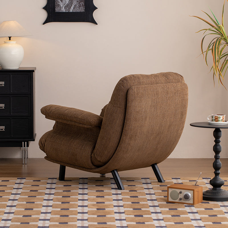 The designer of the second-hand style sofa chair can sleep and lie down, the single sofa, the Nordic lazy sofa, the small apartment leisure chair